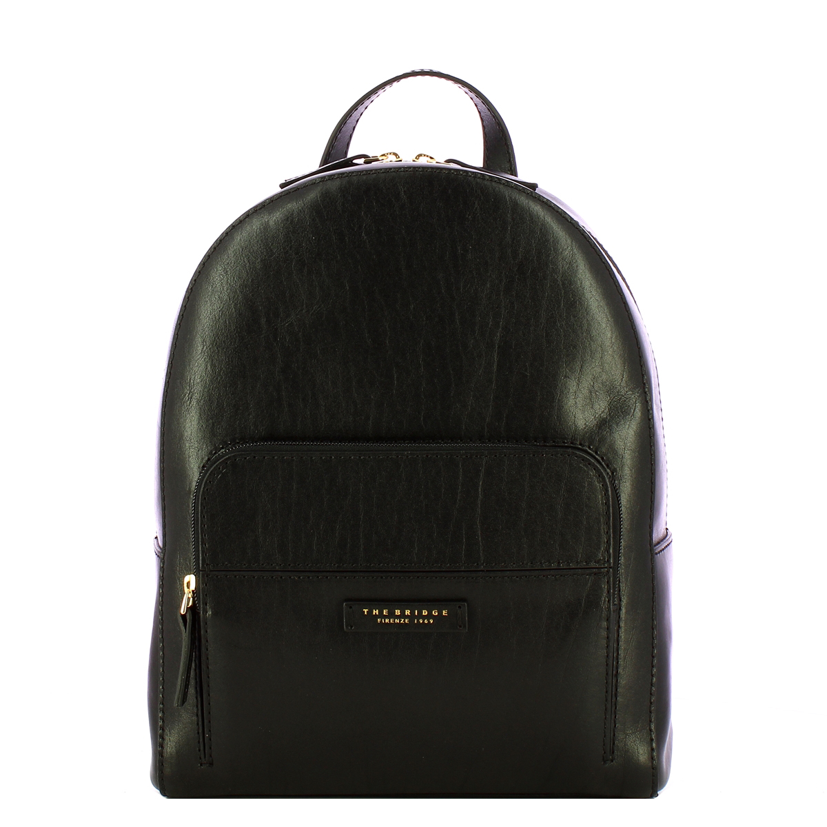 The Bridge Elettra Nero Oro Backpack - 1 The Bridge Elettra Nero Oro Backpack - 1