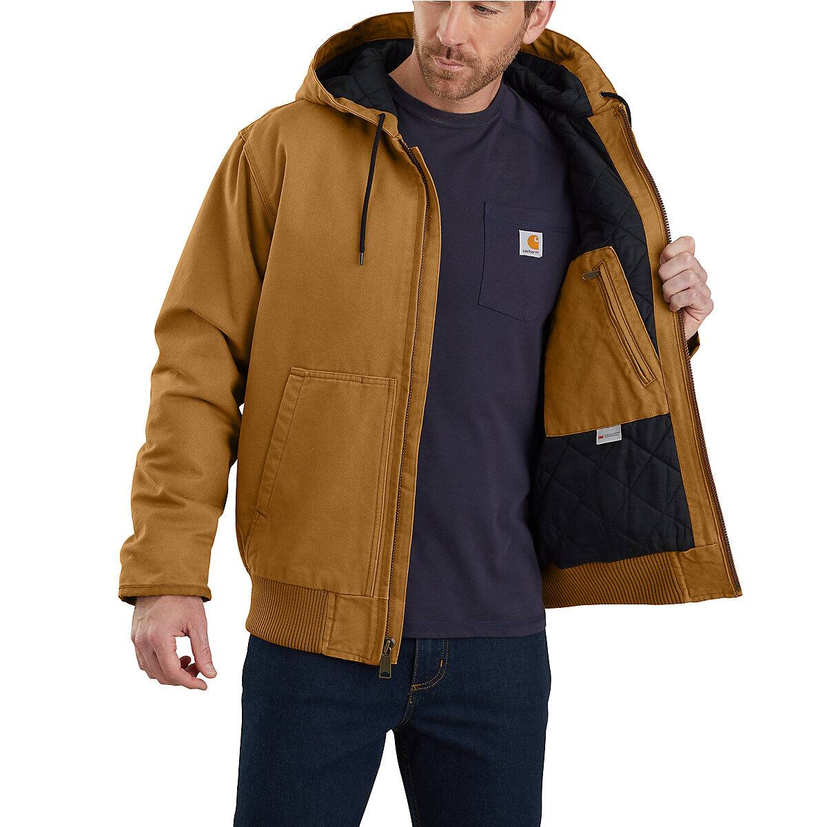 Carhartt Giacca Loose Fit Duck Active Brown - 4