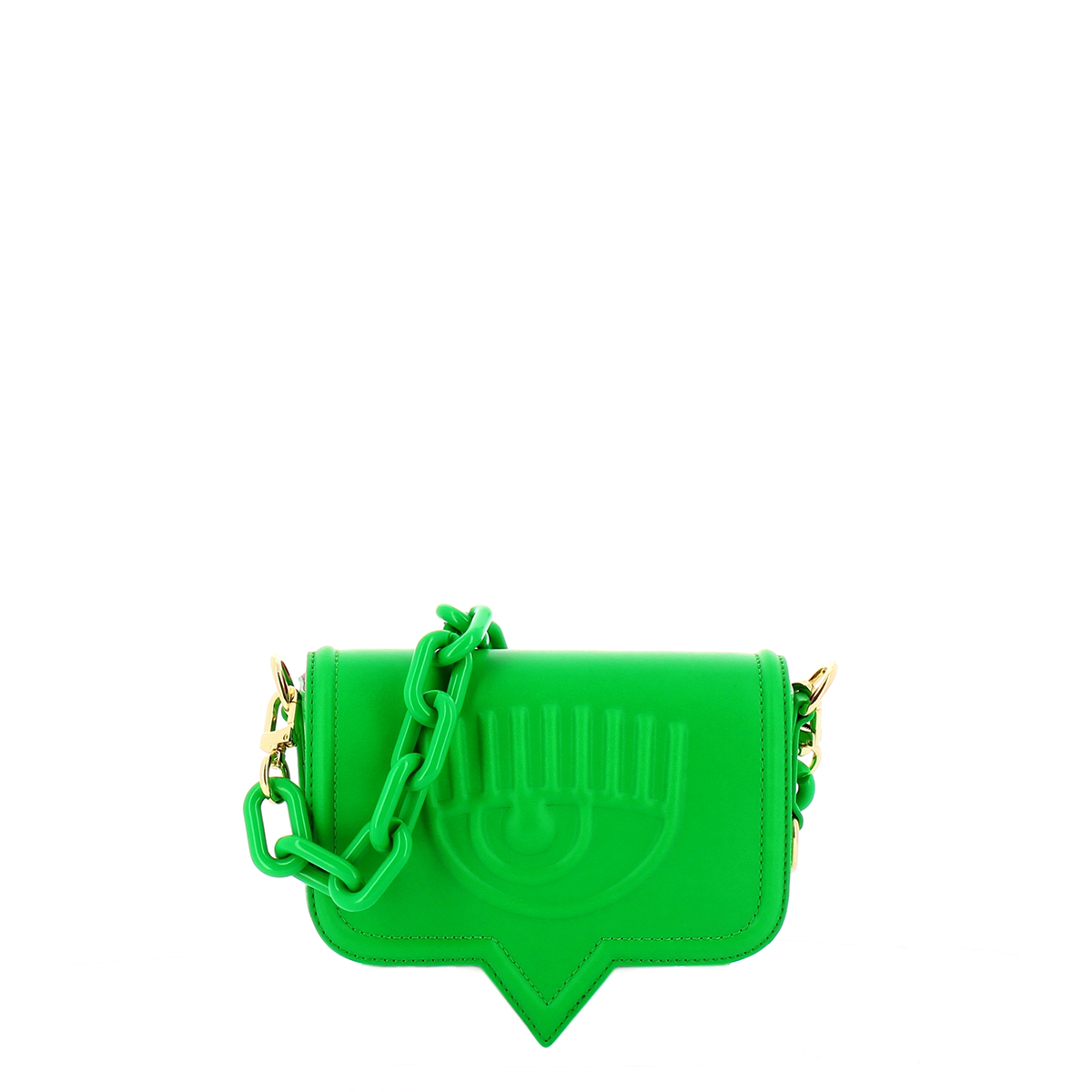 Chiara Ferragni Borsa Eyelike Small Bright Green - 1 Chiara Ferragni Borsa Eyelike Small Bright Green - 1