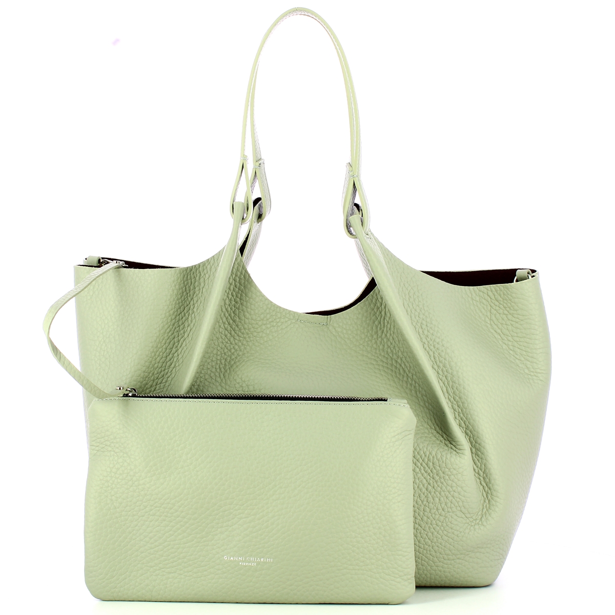 Gianni Chiarini Hobo Bag Dua Grey Mist Testa Moro - 4