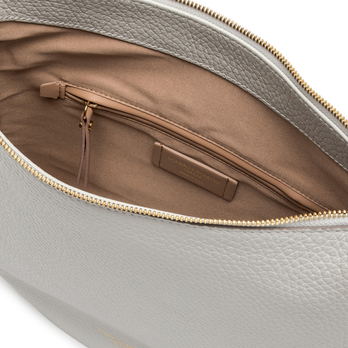 Gianni Chiarini Hobo Bag Medium Brooke Nature - 4