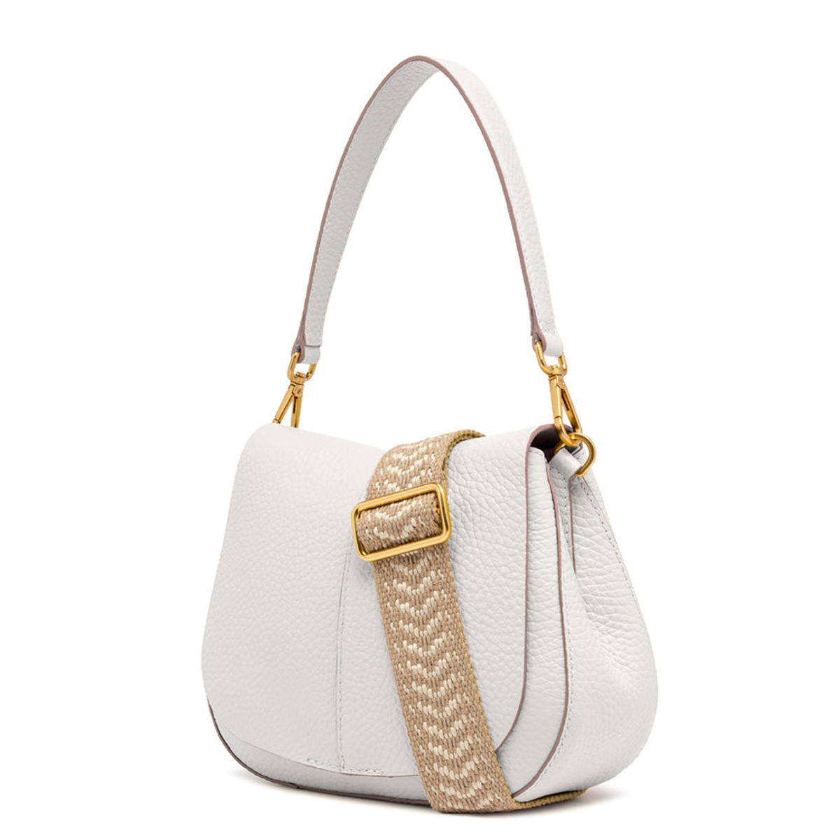 Gianni Chiarini Borsa a spalla Helena Round Small Sabbia - 4