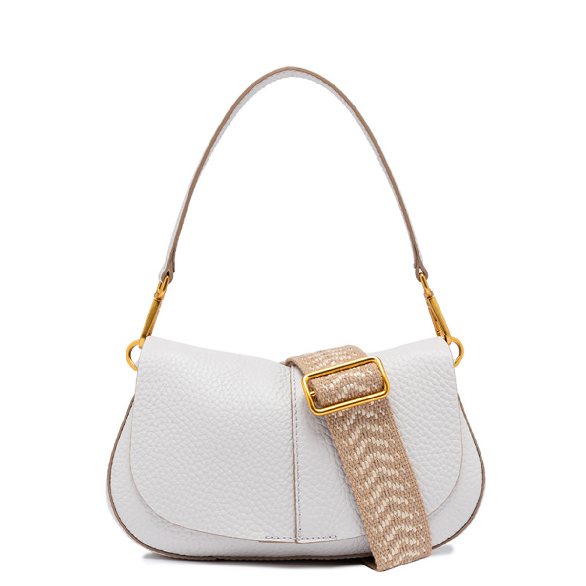 Gianni Chiarini Borsa a spalla Helena Round Small Sabbia - 1