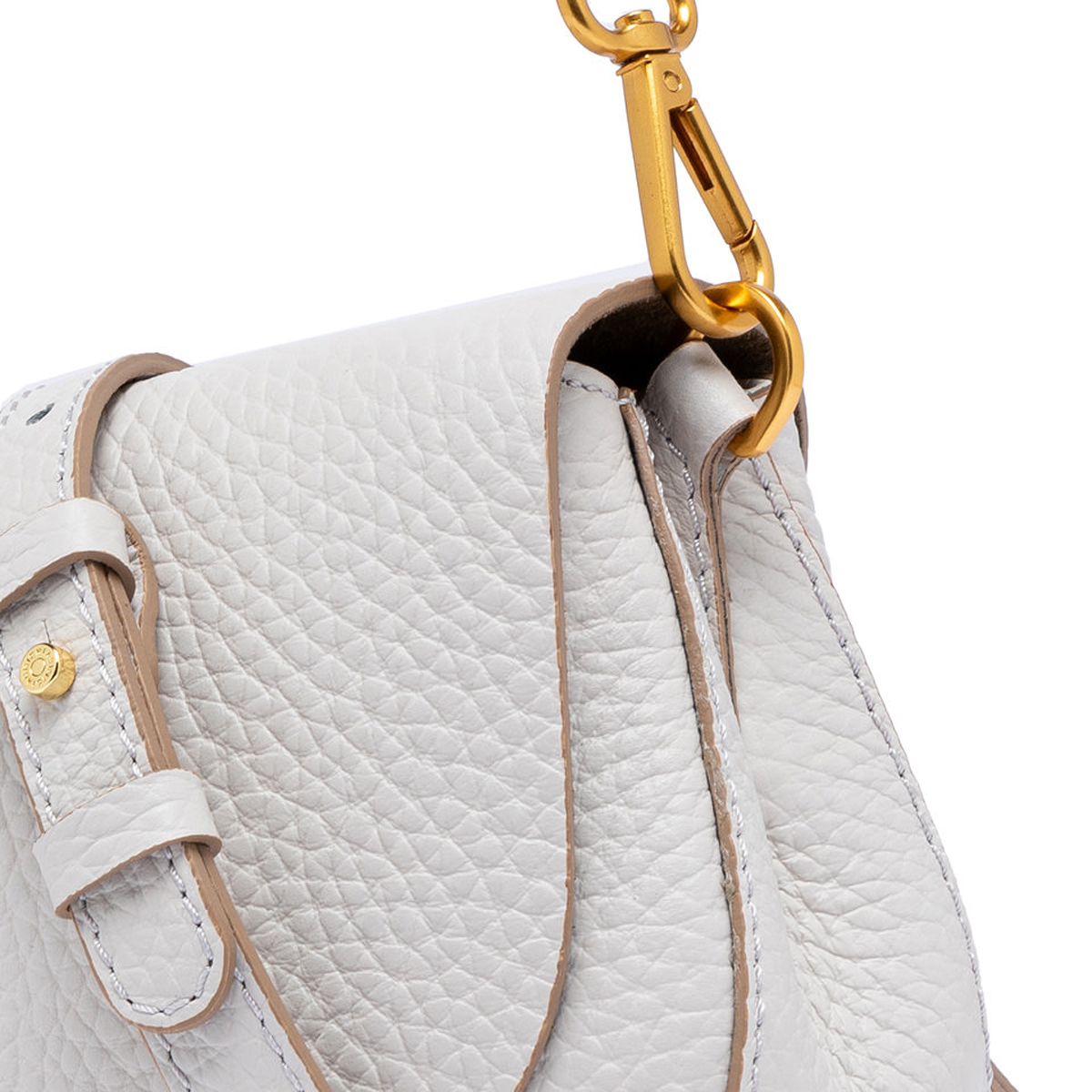 Gianni Chiarini Borsa a spalla Helena Round Small Sabbia - 6