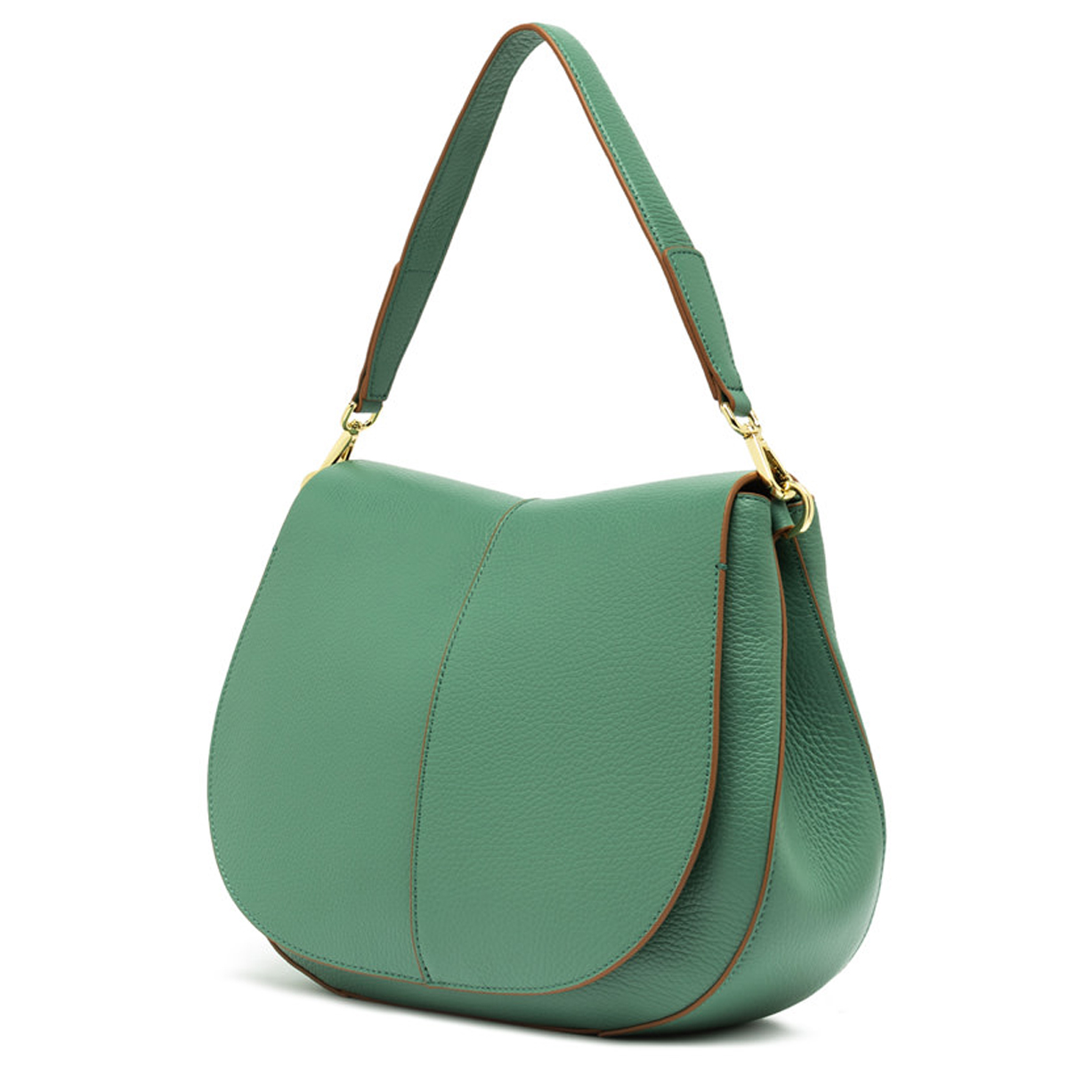 Gianni Chiarini Borsa a spalla Helena Round Medium Menta - 3