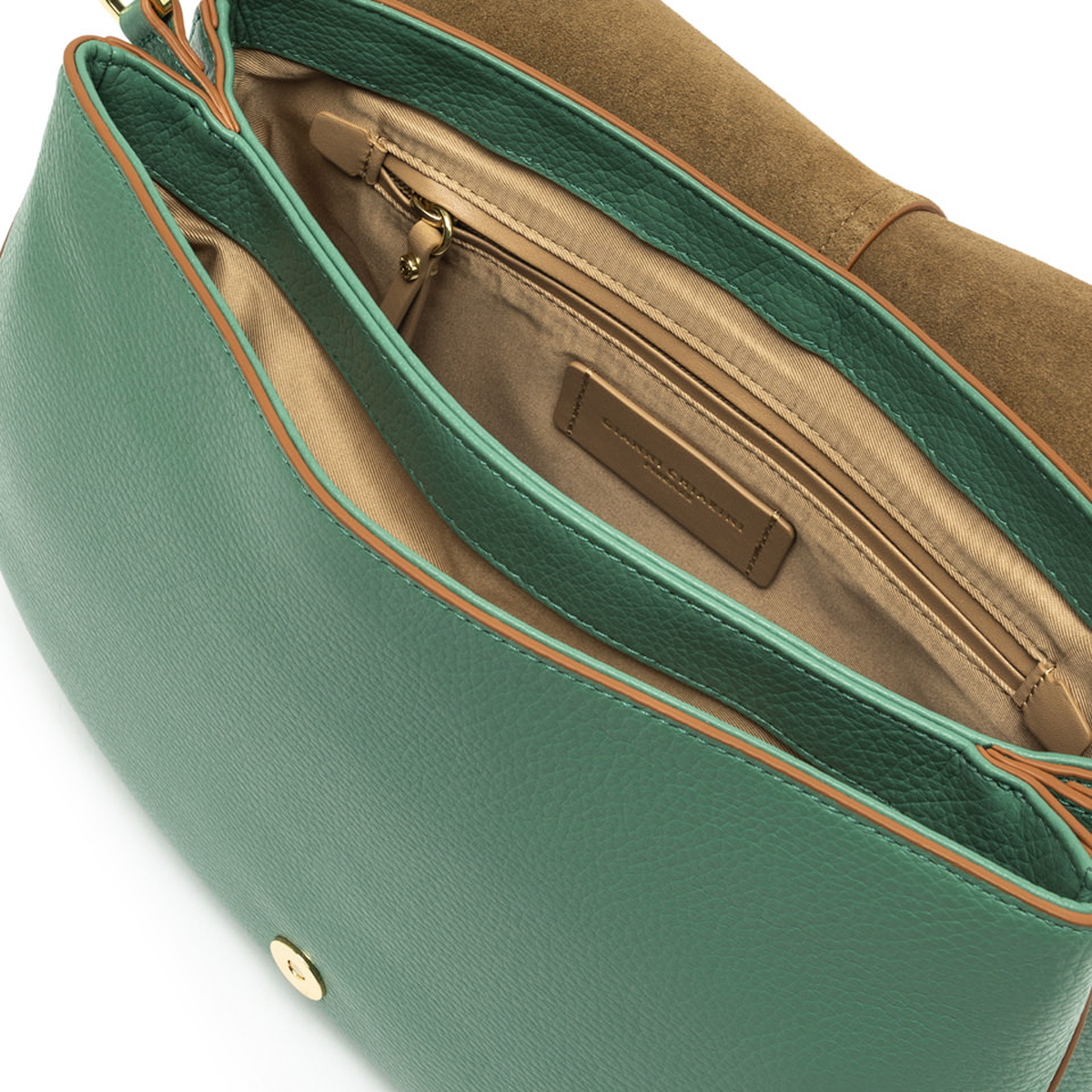Gianni Chiarini Borsa a spalla Helena Round Medium Menta - 4