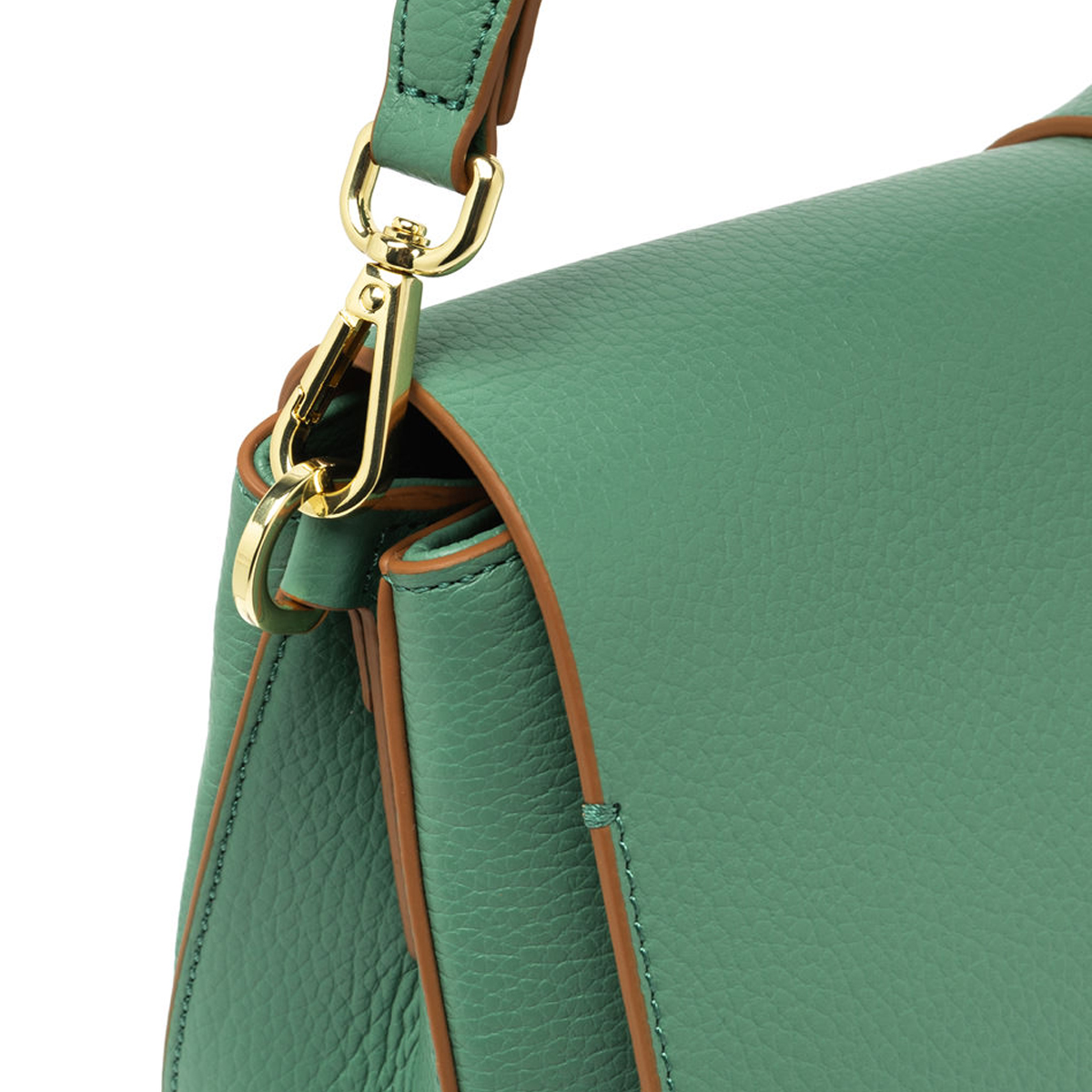 Gianni Chiarini Borsa a spalla Helena Round Medium Menta - 5
