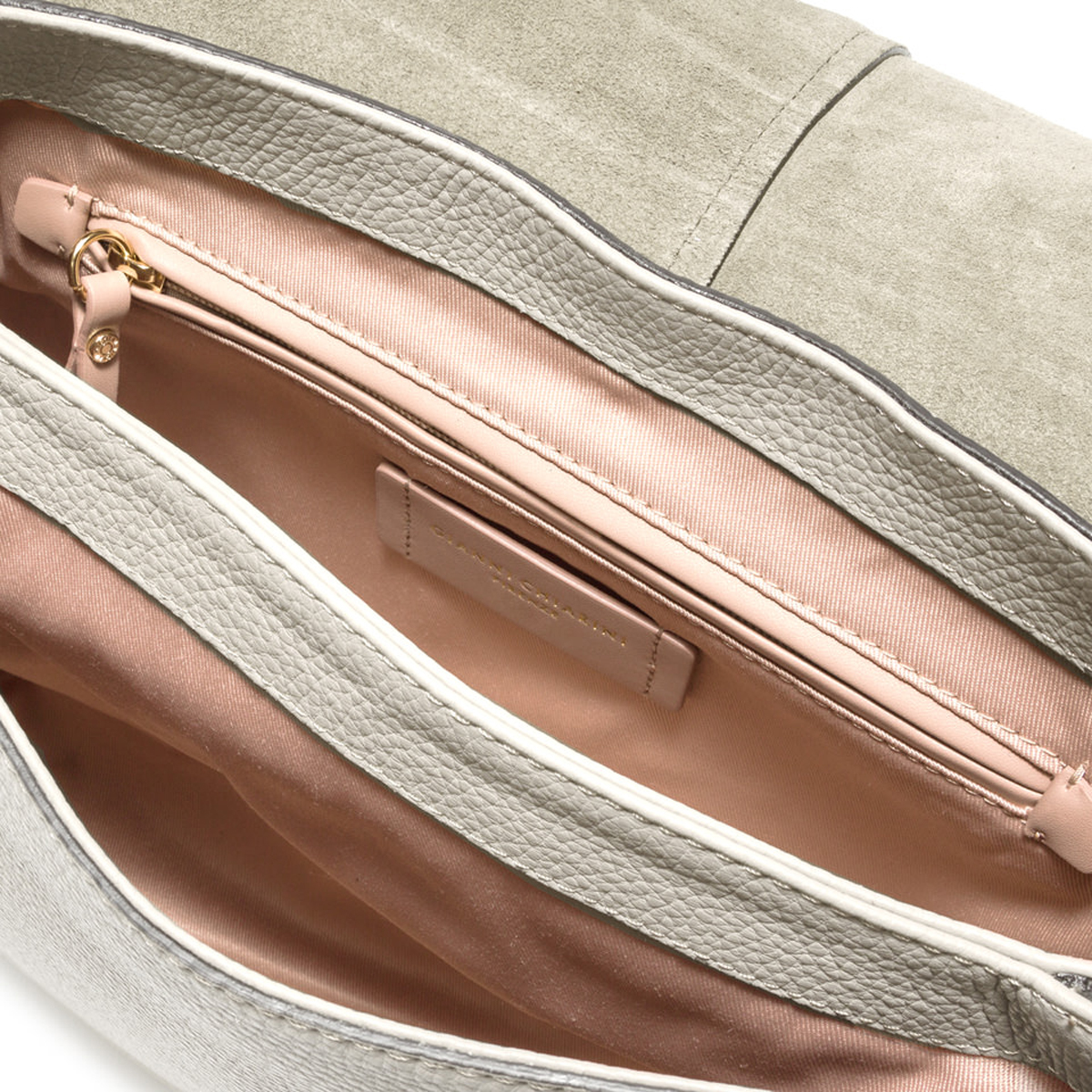 Gianni Chiarini Borsa a spalla Helena Round Medium Marble - 5