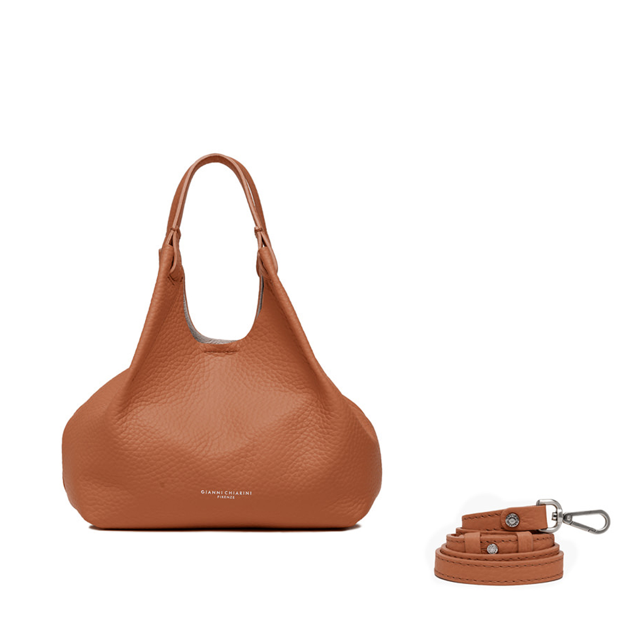 Gianni Chiarini Borsetta a mano Dua Small Caramello Sabbia - 2