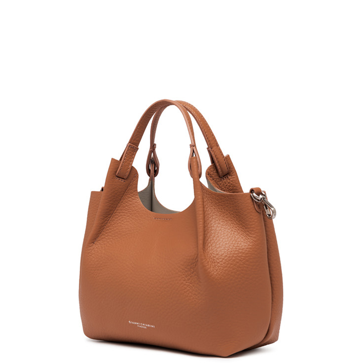 Gianni Chiarini Borsetta a mano Dua Small Caramello Sabbia - 5