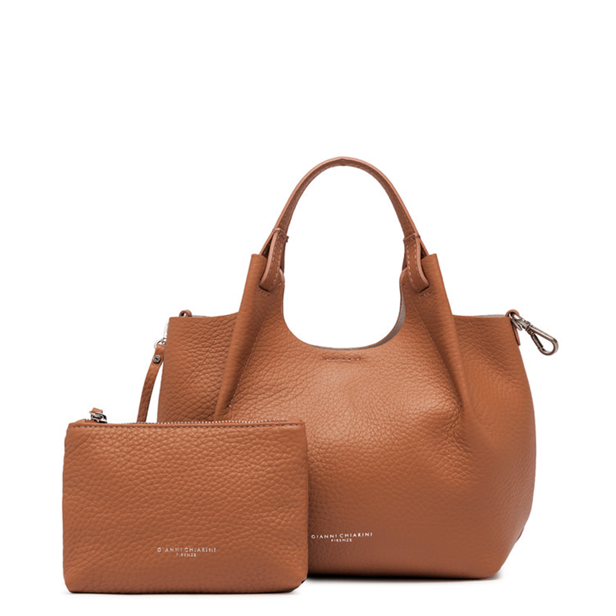 Gianni Chiarini Borsetta a mano Dua Small Caramello Sabbia - 7