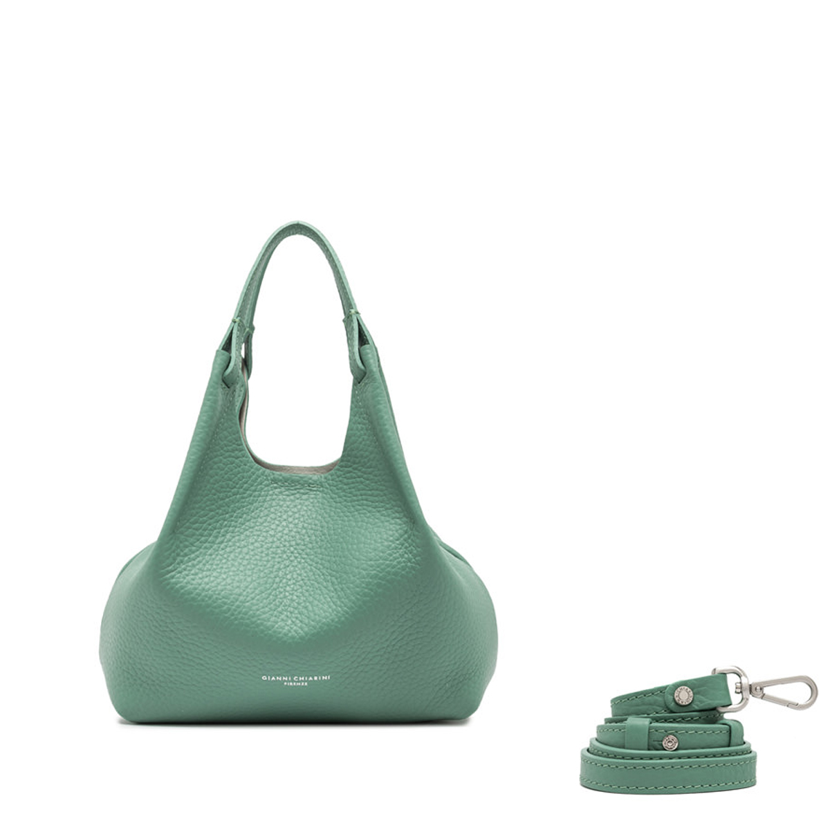 Gianni Chiarini Borsetta a mano Dua Small Menta Sabbia - 2