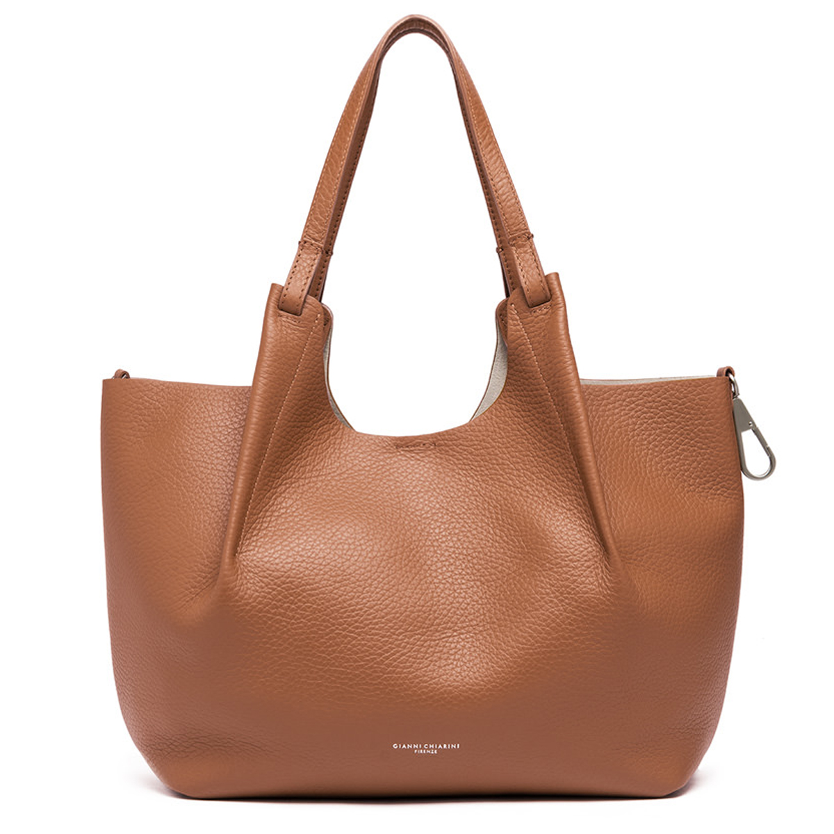 Gianni Chiarini Hobo Bag Dua Castoro Caramello Sabbia - 2