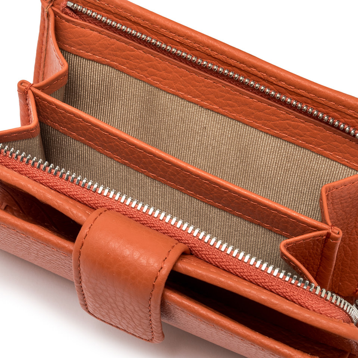 Gianni Chiarini Portafoglio Wallets Grain Corallo - 4 Gianni Chiarini Portafoglio Wallets Grain Corallo - 4