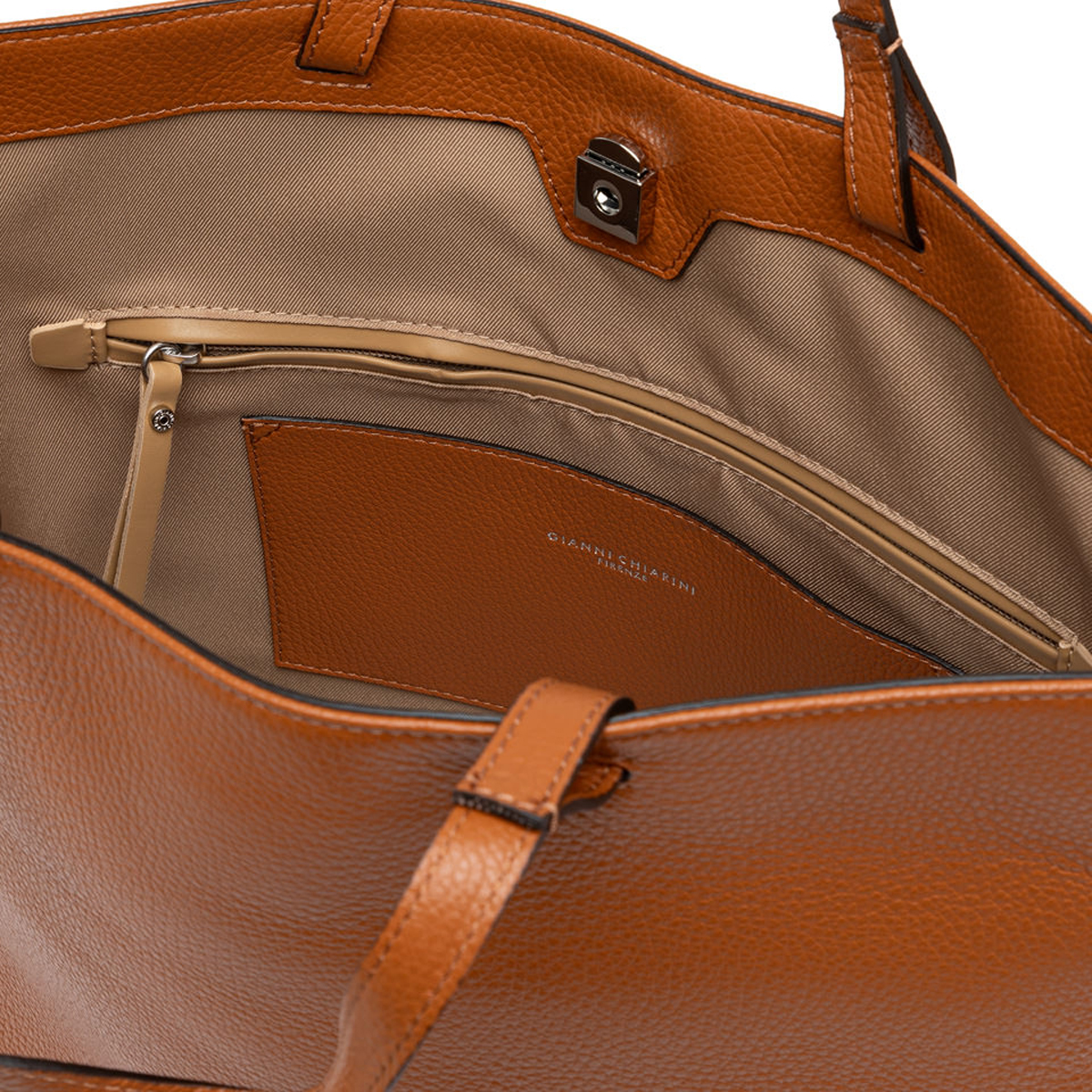 Gianni Chiarini Borsa a mano Aida Caramello - 5 Gianni Chiarini Borsa a mano Aida Caramello - 5