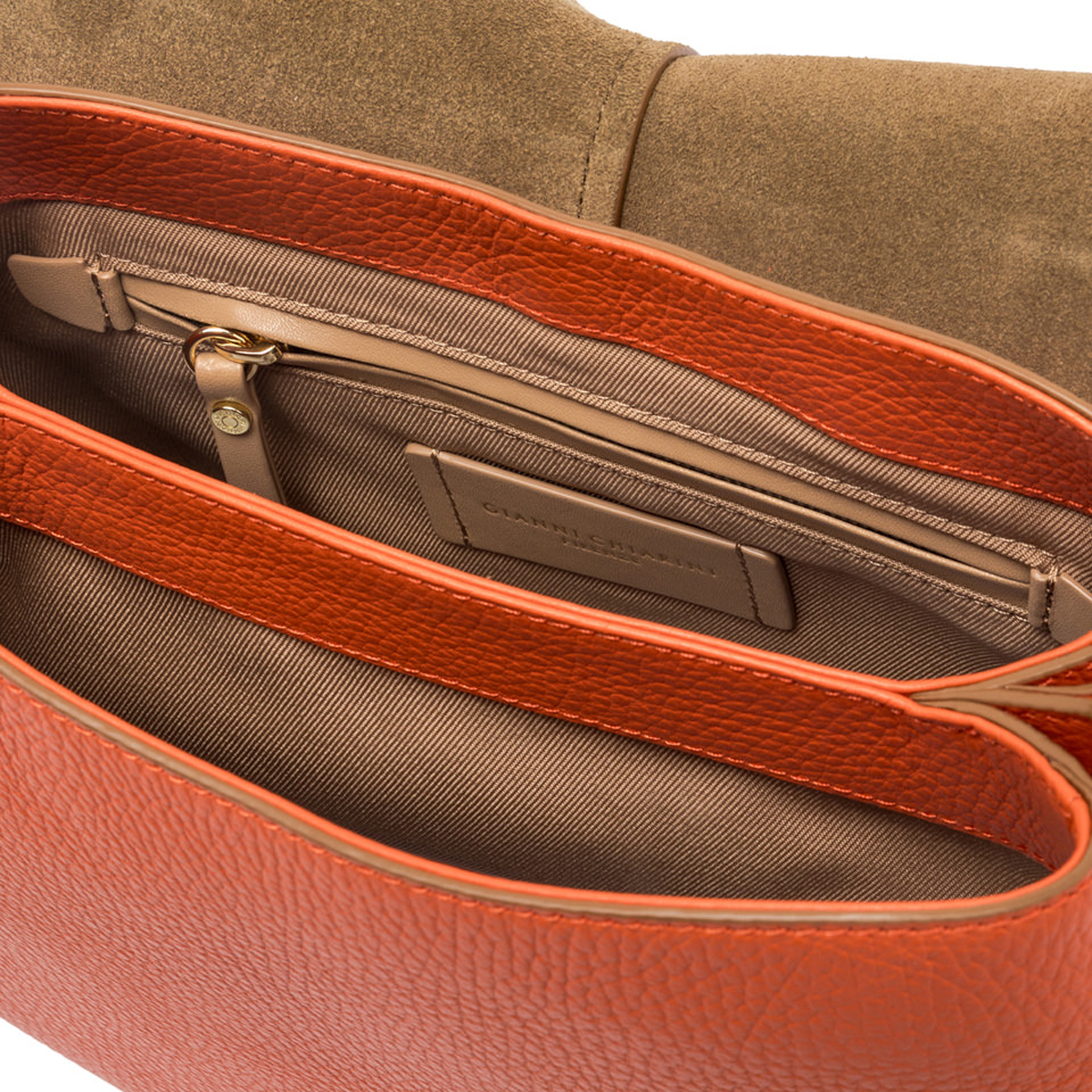 Gianni Chiarini Borsa a tracolla Helena Round Small Corallo - 5 Gianni Chiarini Borsa a tracolla Helena Round Small Corallo - 5