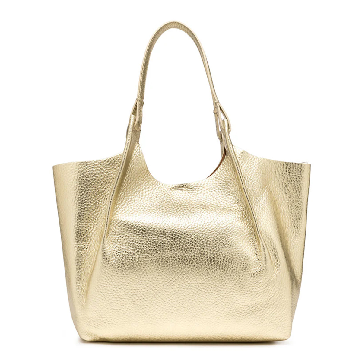 Gianni Chiarini Hobo Bag Dua Light Gold Caramello - 3