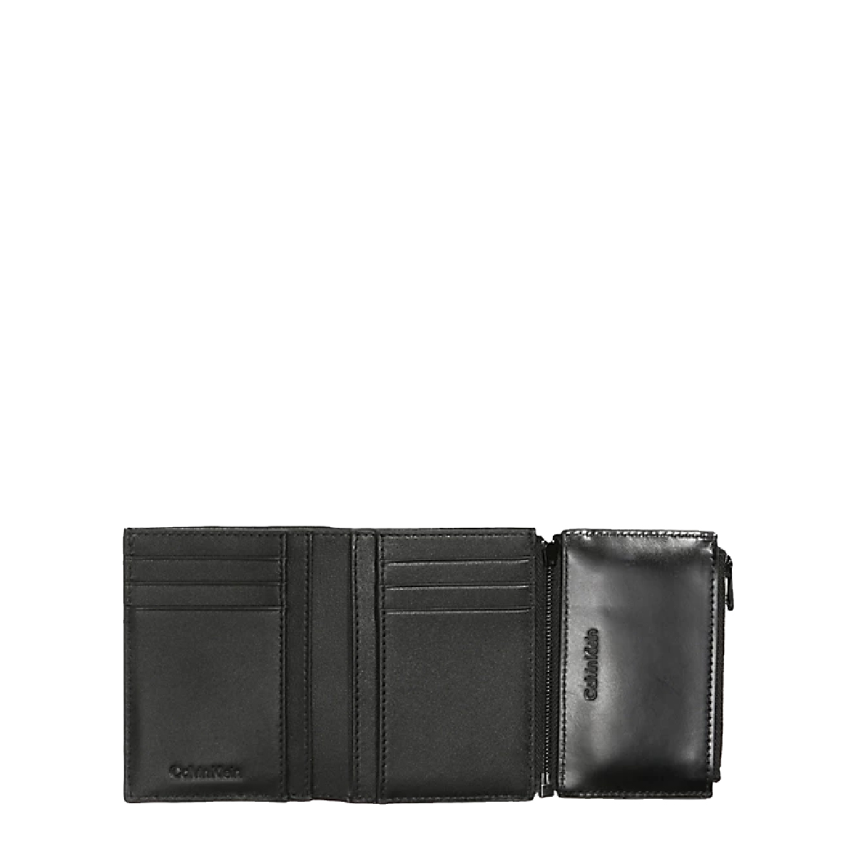 Calvin Klein Portafoglio RFID CK Median in pelle CK Black - 3 Calvin Klein Portafoglio RFID CK Median in pelle CK Black - 3