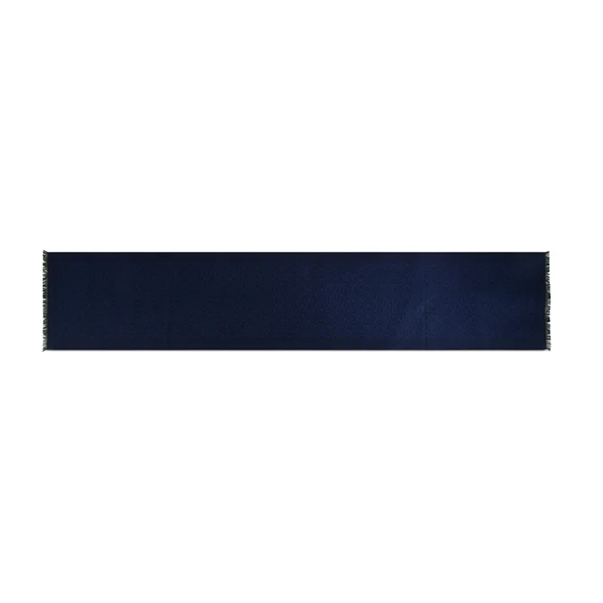 Calvin Klein Sciarpa logata in misto lana Navy - 3