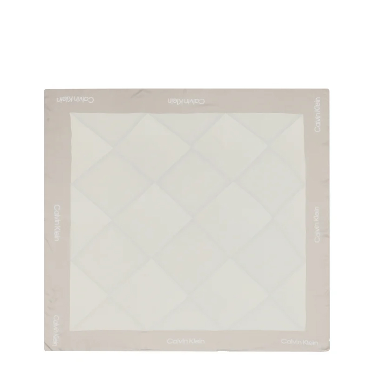 Calvin Klein Foulard Quilt Print Ecru - 3 Calvin Klein Foulard Quilt Print Ecru - 3