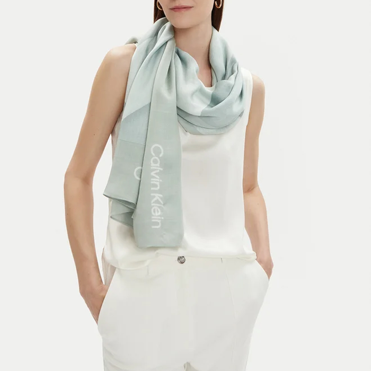 Calvin Klein Foulard Quilt Print Pigeon - 2