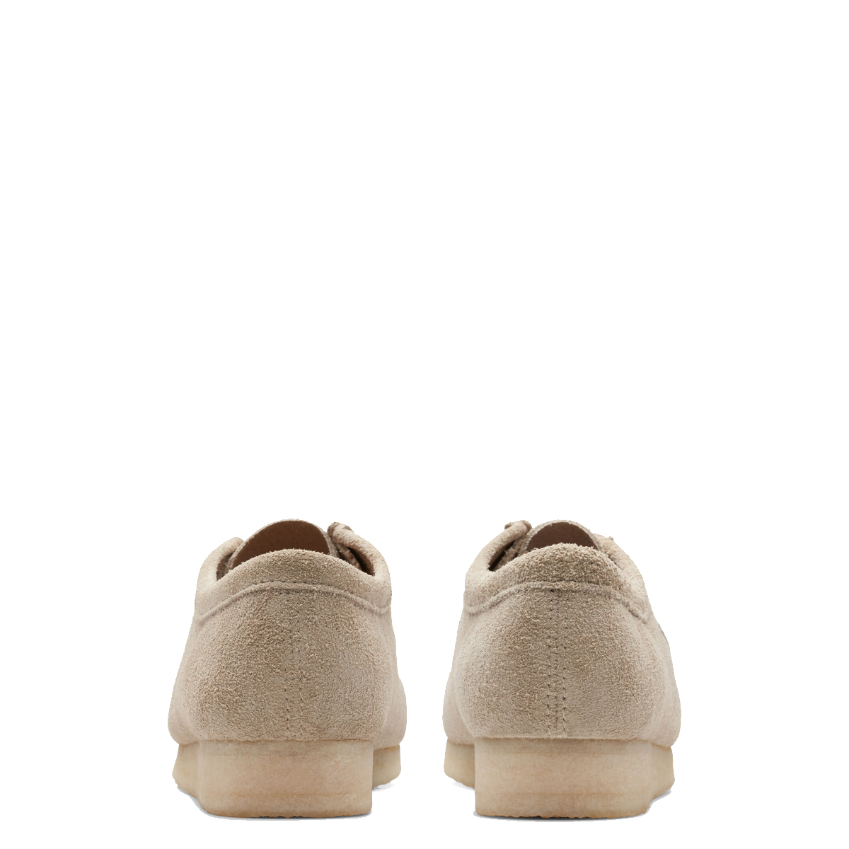 Clarks Scarpa Wallabee Pale Grey Suede - 5