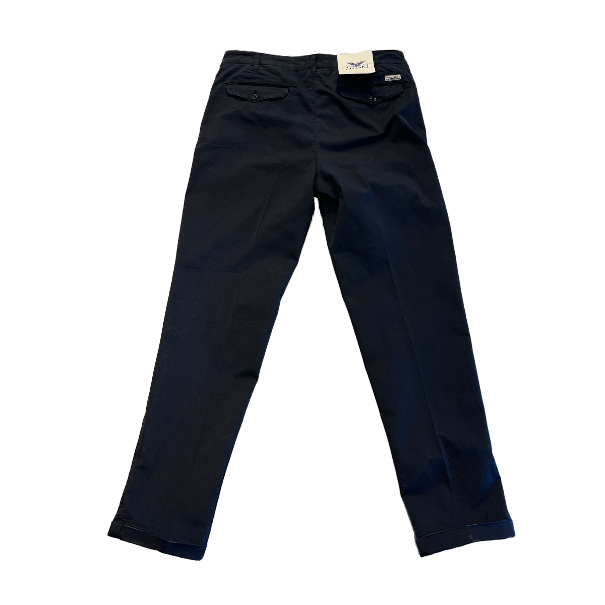 Clarks Pantaloni Alfred Chino Pinces Navy Blue - 2