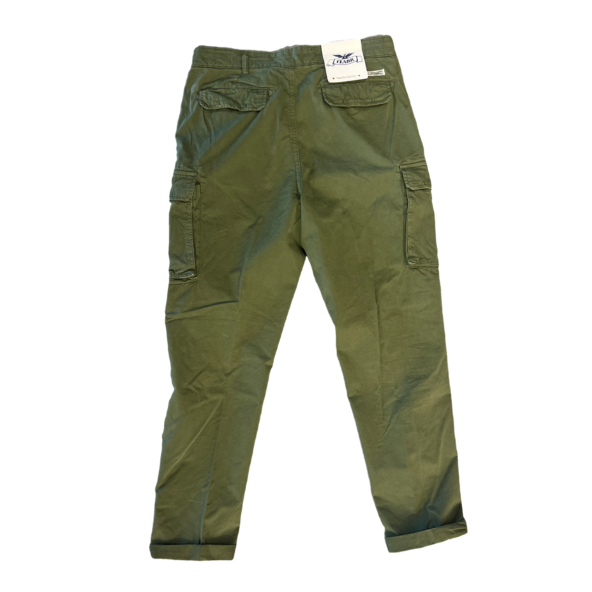 Clarks Pantaloni Gary Utility Cargo Over Army Green - 2