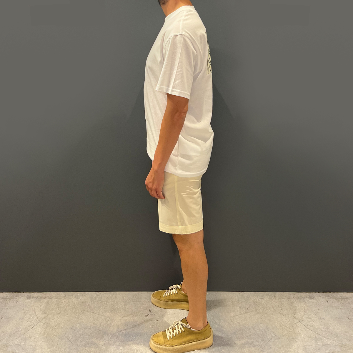 Clark Bermuda Harold Chino Regular Ivory - 4