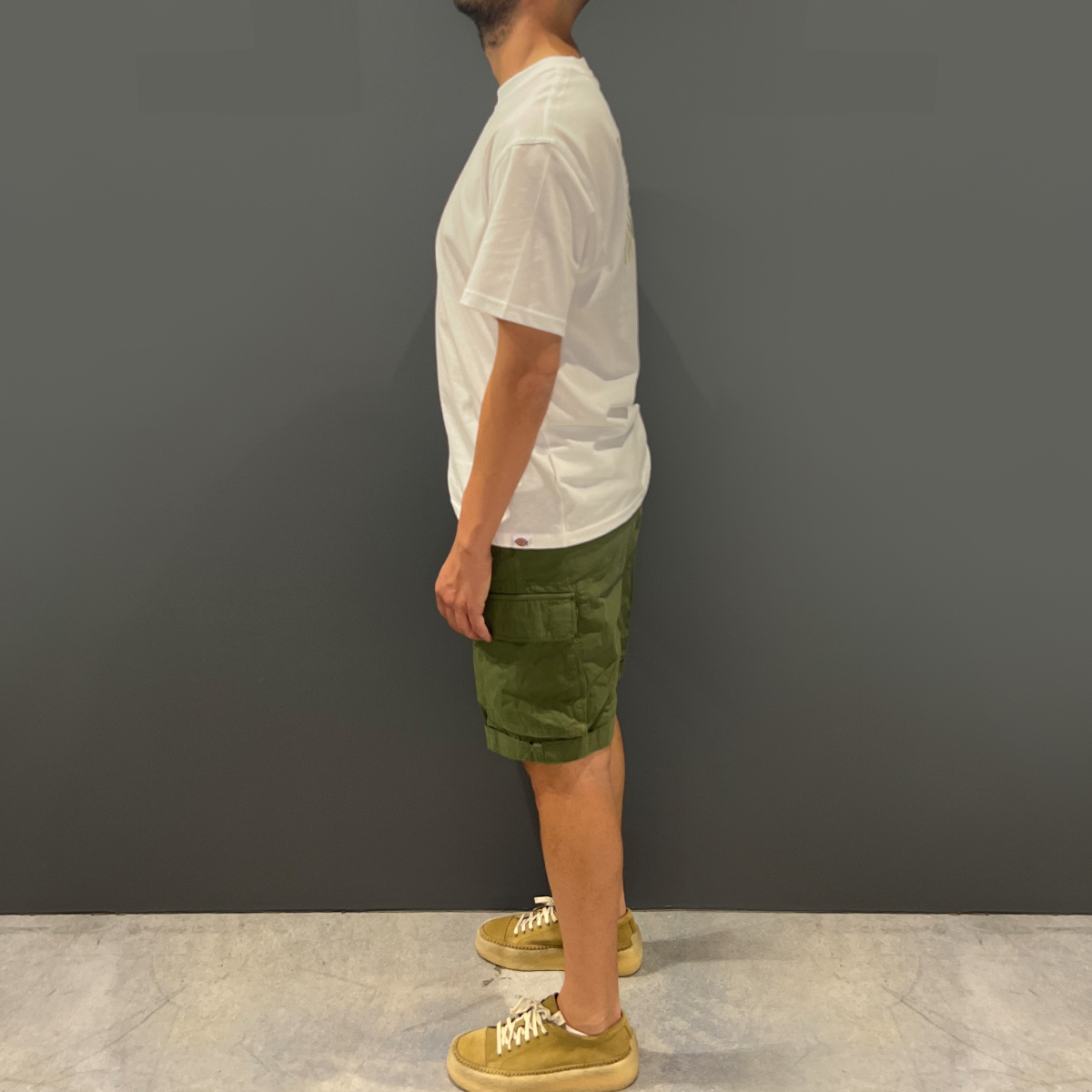 Clark Bermuda Ryan Utility Cargo Army Green - 4