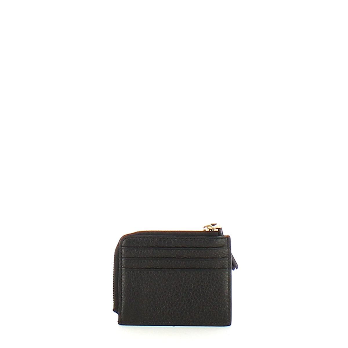 Coccinelle Bustina Porta Carte di Credito con nappina Noir - 2 Coccinelle Bustina Porta Carte di Credito con nappina Noir - 2