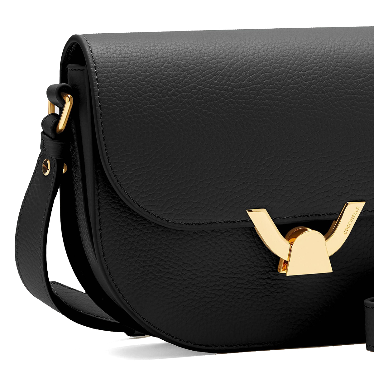 Coccinelle Borsa a tracolla Dew Small Noir - 4 Coccinelle Borsa a tracolla Dew Small Noir - 4