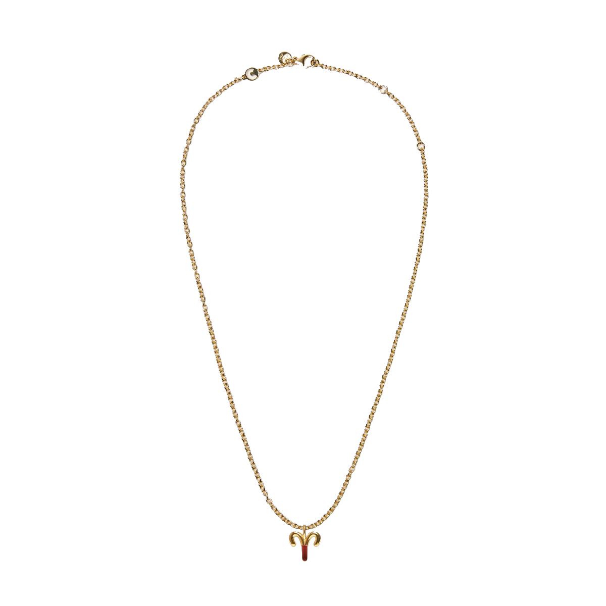Coccinelle Collana Ariete Gold Marsala - 1