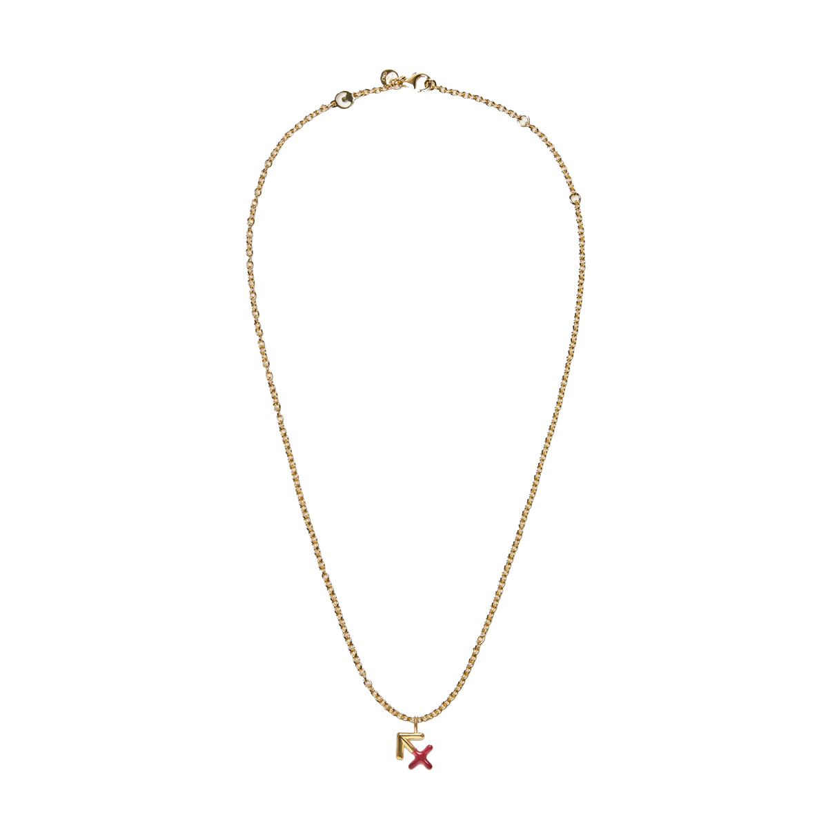 Coccinelle Collana Sagittario Gold Marsala - 1