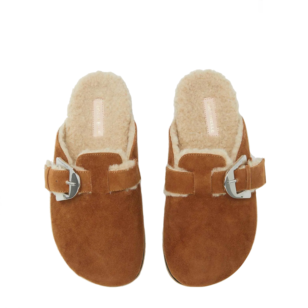 Coccinelle Sabot Magalù Teddy Cuir Natural - 5