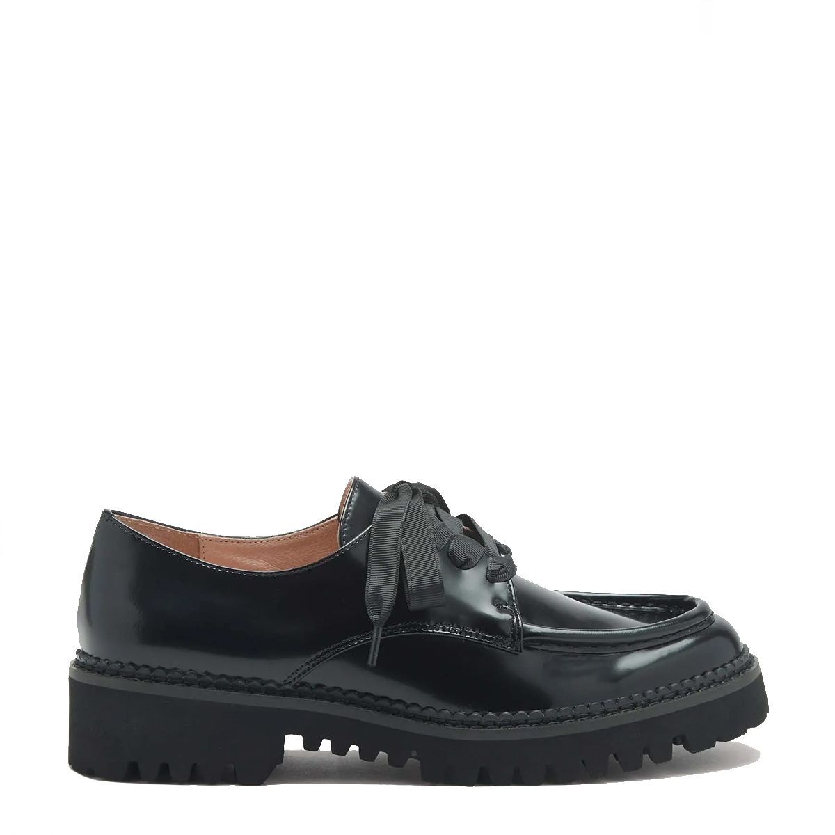 Coccinelle Scarpe Lord Shiny Noir - 1 Coccinelle Scarpe Lord Shiny Noir - 1