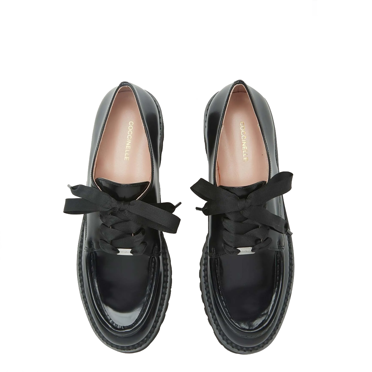 Coccinelle Scarpe Lord Shiny Noir - 4 Coccinelle Scarpe Lord Shiny Noir - 4