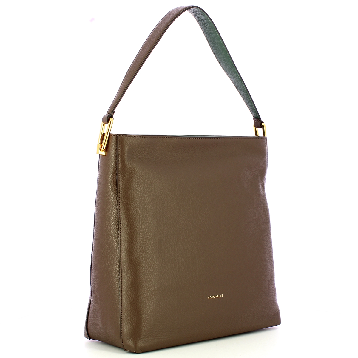 Coccinelle Hobo Bag Lea Coffee Kale Green - 2 Coccinelle Hobo Bag Lea Coffee Kale Green - 2