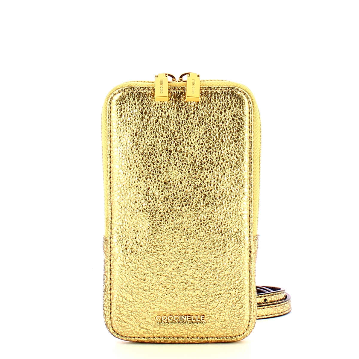 Coccinelle Porta Smartphone Flor Stardust Gold - 1