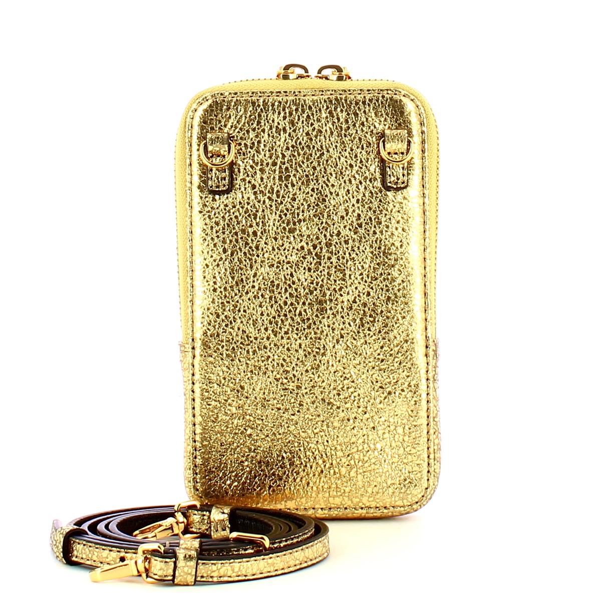 Coccinelle Porta Smartphone Flor Stardust Gold - 3