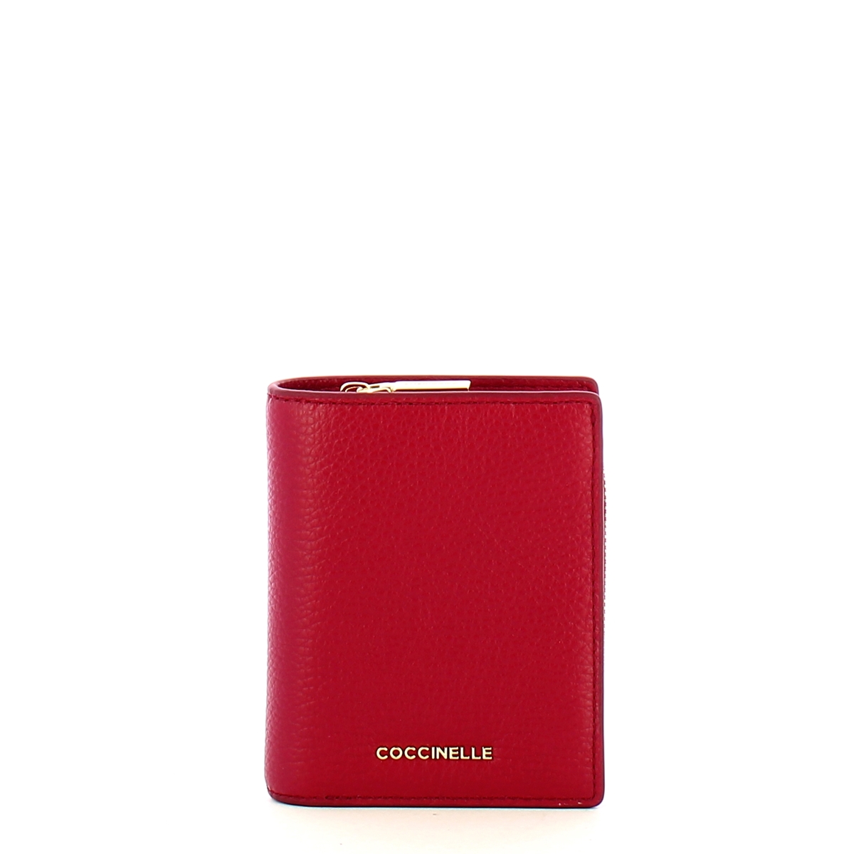 Coccinelle Portafoglio Metallic Soft Sangria - 1 Coccinelle Portafoglio Metallic Soft Sangria - 1