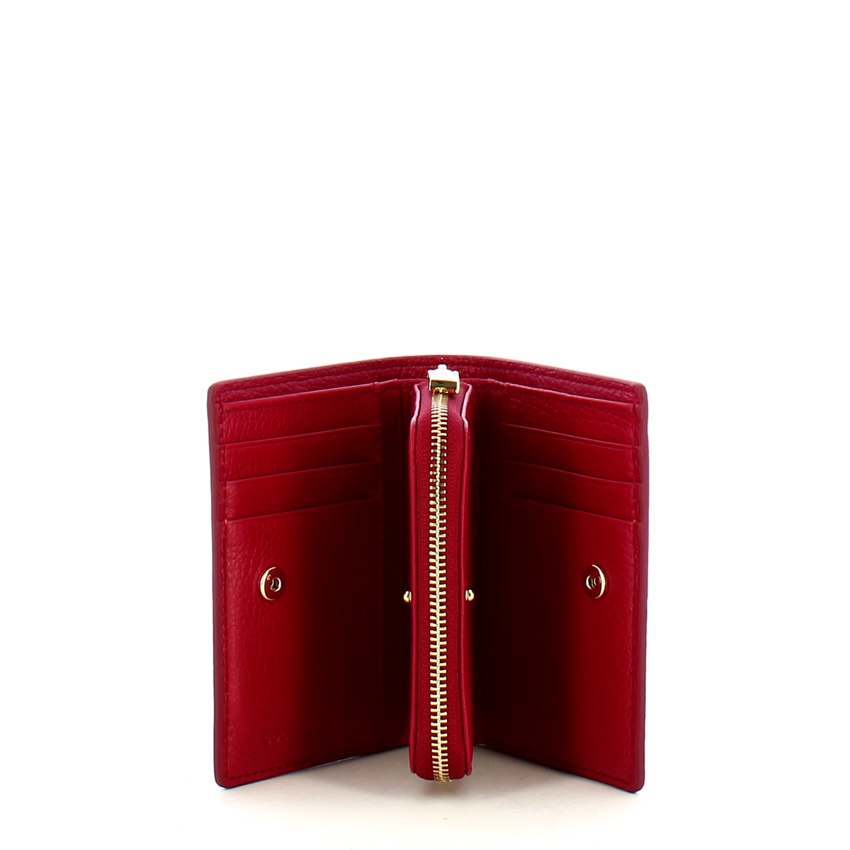 Coccinelle Portafoglio Metallic Soft Sangria - 3 Coccinelle Portafoglio Metallic Soft Sangria - 3