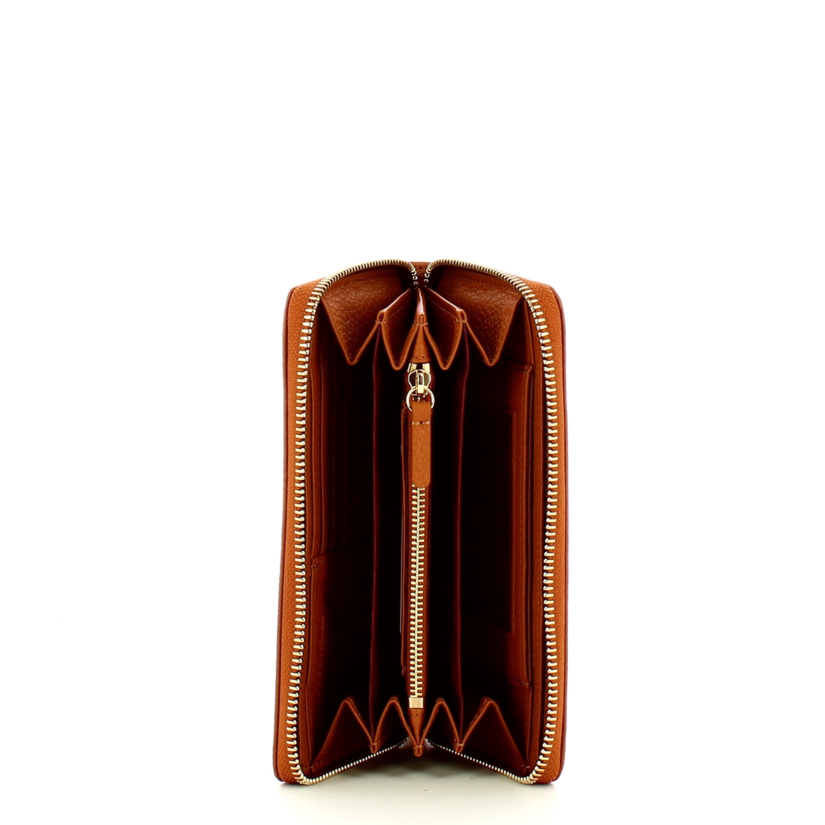 Coccinelle Portafoglio Metallic Soft Large Zip Around Cuir - 3