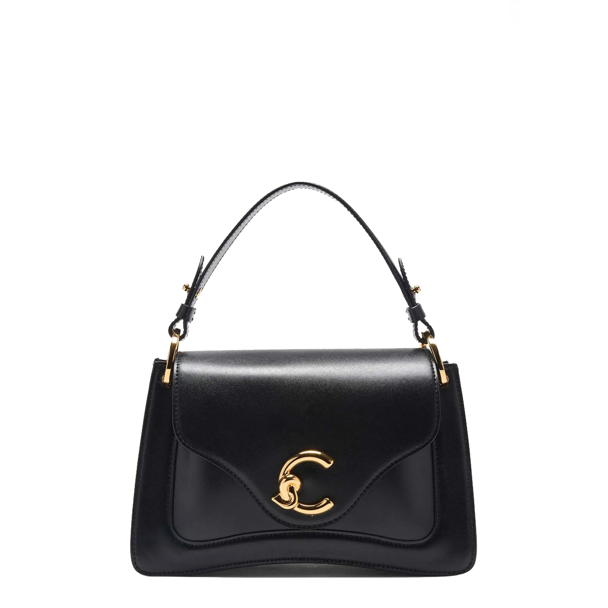 Coccinelle Borsa a mano C-Me Calf Cocker Small Noir - 1