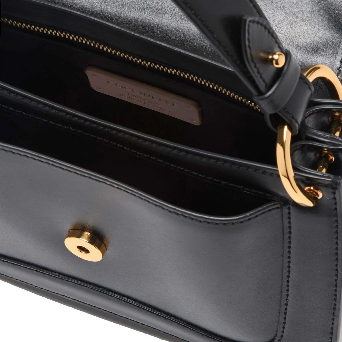 Coccinelle Borsa a mano C-Me Calf Cocker Small Noir - 3