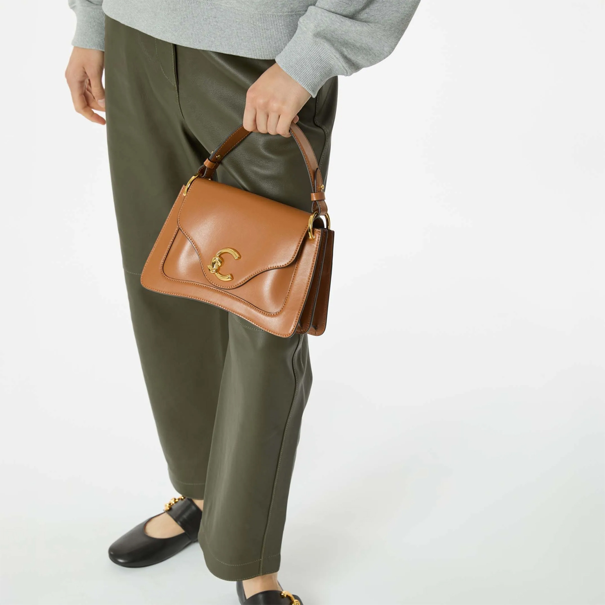 Coccinelle Borsa a mano C-Me Calf Cocker Small Cuir - 2