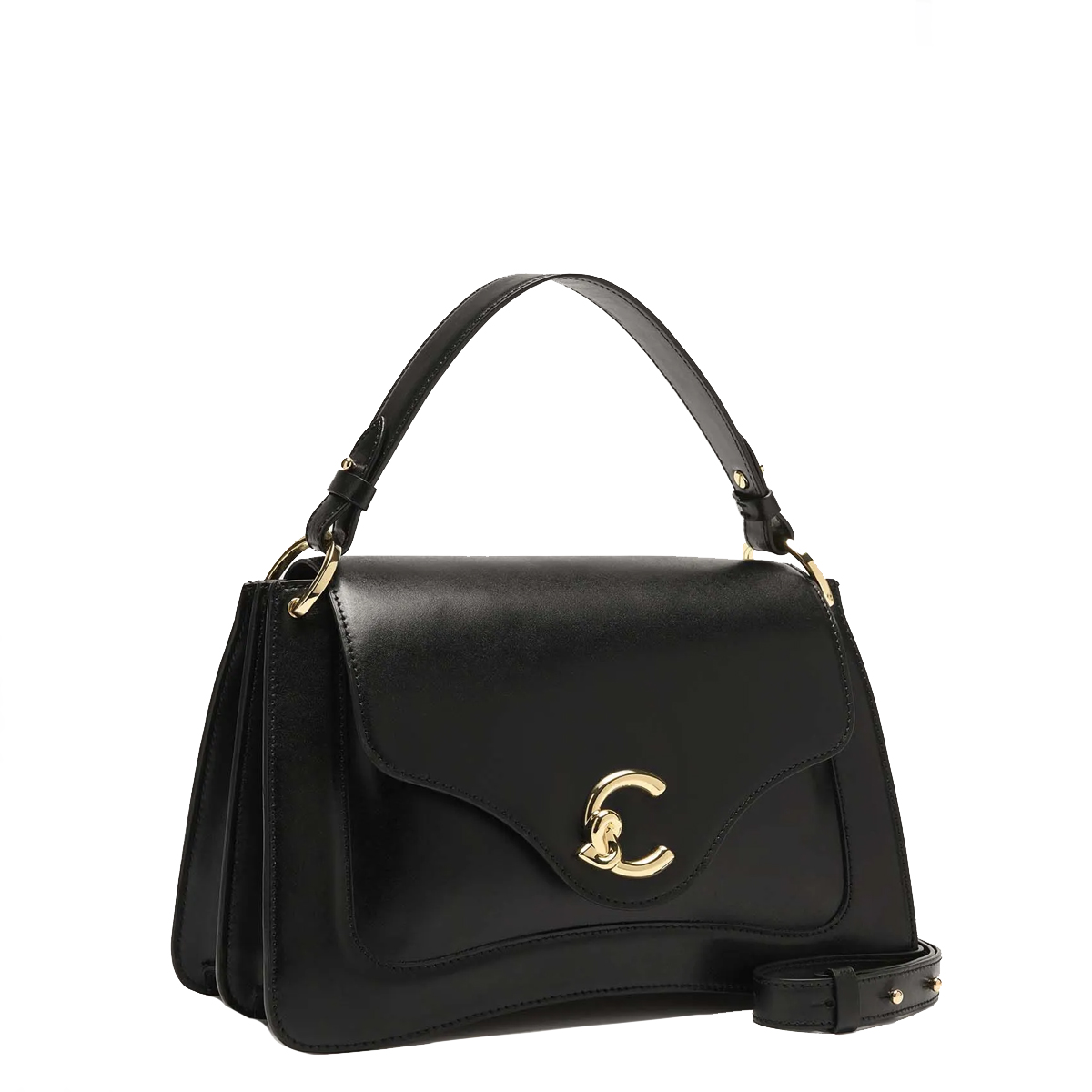 Coccinelle Borsa a mano C-Me Calf Cocker Medium Noir - 2