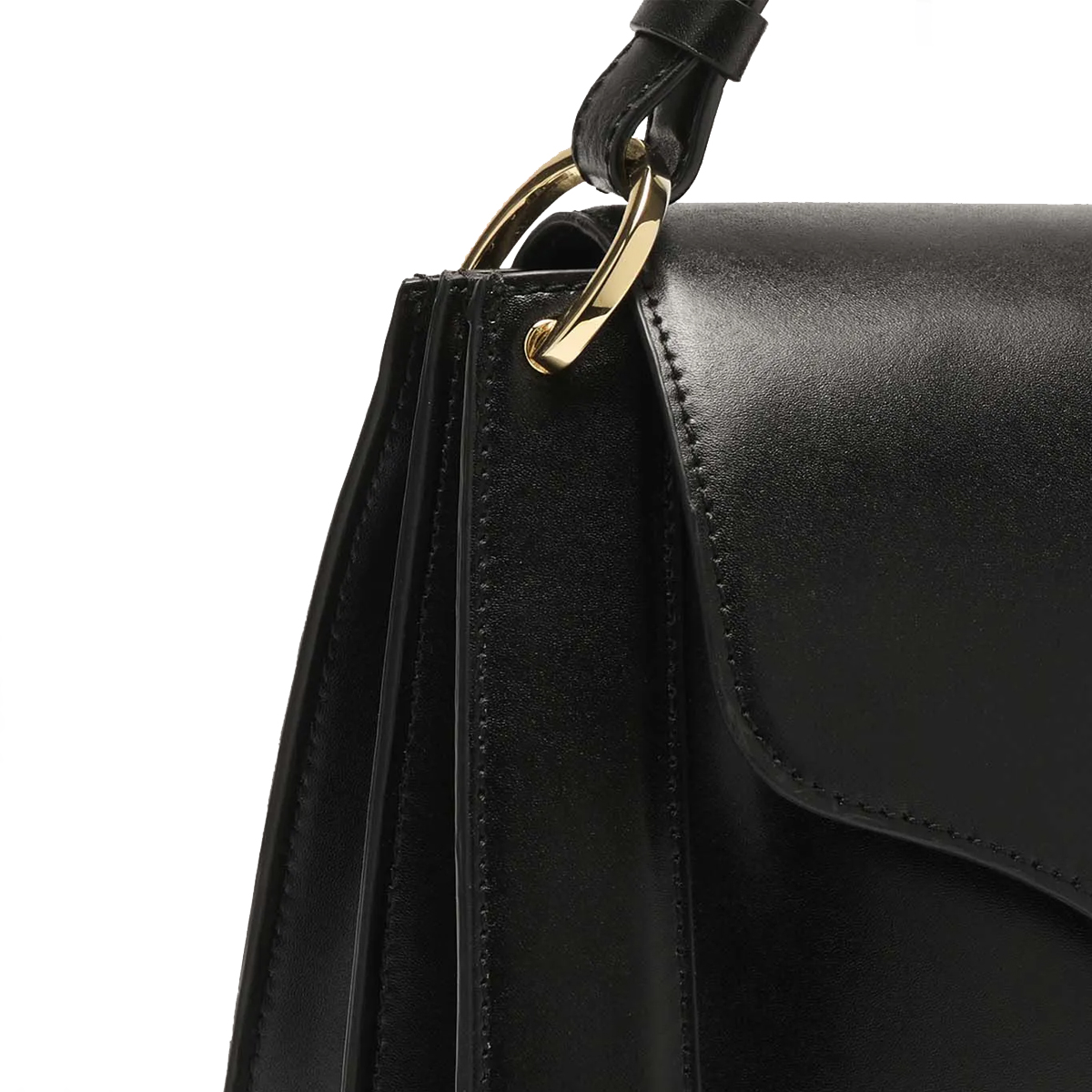 Coccinelle Borsa a mano C-Me Calf Cocker Medium Noir - 4