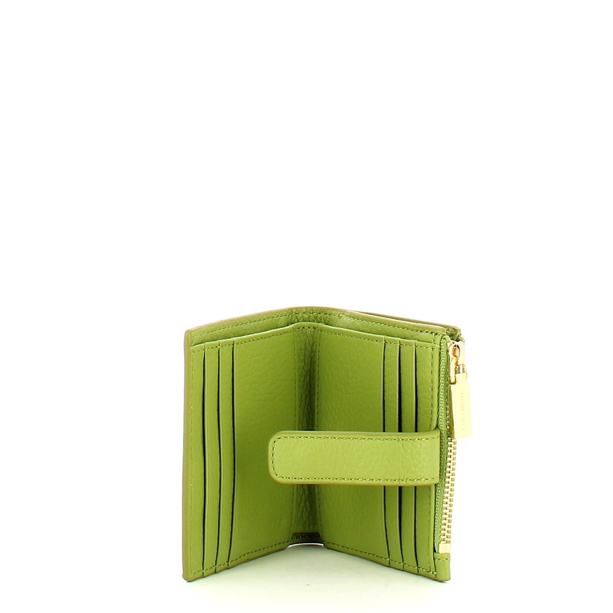 Coccinelle Porta Tessere Metallic Soft Small Guacamole - 3 Coccinelle Porta Tessere Metallic Soft Small Guacamole - 3