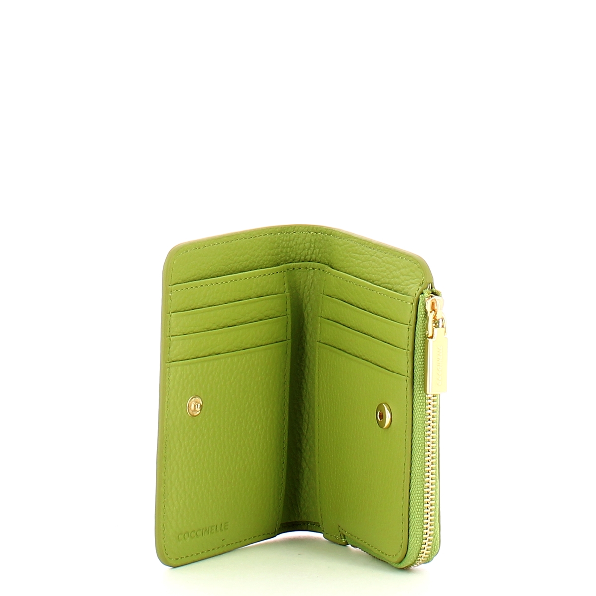 Coccinelle Portafoglio Metallic Soft Guacamole - 3 Coccinelle Portafoglio Metallic Soft Guacamole - 3